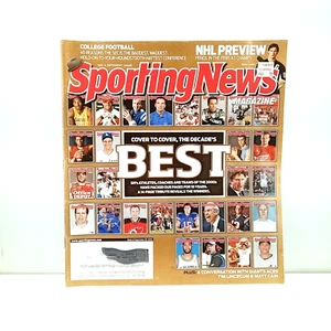 Sporting News Magazine Sept. 28 2009 Best Athletes and Coaches of Decade - Picture 1 of 2