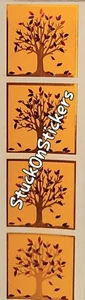 ๐ณ Mrs Grossman AUTUMN TREE Fall Reflections foil Stickers 1998 - Picture 1 of 1
