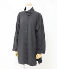 me ISSEI MIYAKE Stand Collar Long Shirt Jacket Pleated Gray Free Size USED