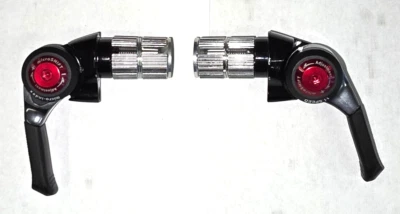 Juego de palanca de cambios de extremo de barra microSHIFT - 11 velocidades, doble/triple, BIKEPACKING, TOURING Foto 1 de 4