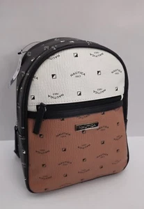 Nautica Signal Lights Camel/Black Backpack CN2104/P20-Brand New-MRSP-$99 - Picture 1 of 5