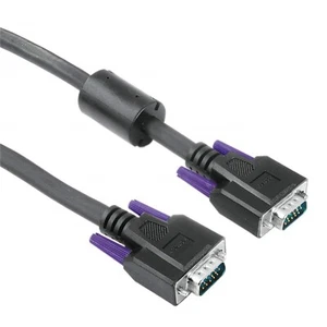 Hama 5m VGA-Kabel D-Sub 15Pol für PC TFT LCD CRT HD Monitor TV Beamer Bildschirm - Bild 1 von 4