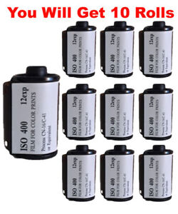 12 Photos 400 Iso Camera Films For Sale Ebay