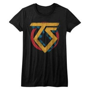 Twisted Sister Vintage Band Logo Women's Fitted T Shirt Heavy Metal Music - Picture 1 of 3