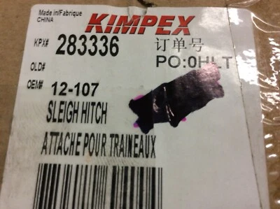 Kimpex Sleigh Hitch 12-107 New Kimpex Tow/Sleigh Hitch Polaris 1985-1987 Indy's - Image 1 of 3