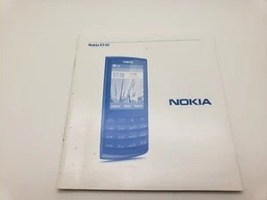 New/Old Stock English Nokia X3-02 Mobile Phone User Guide Manual 3POSTUK - Photo 1/4
