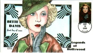COLLINS PINTADO A MANO 4350 Bette Davis Eyes Burbank CA - Imagen 1 de 1