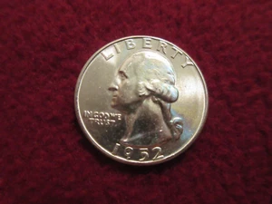 1952p Washington Quarter High Grade Original - Picture 1 of 4