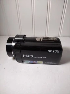 Small Handheld Camcorder HD 24.0 Megapixels Not Sure If Working or For Parts - Picture 1 of 9
