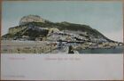 Gibraltar 1905 Postcard: 'Panorama From The Old Mole - United Kingdom Uk