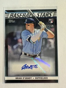 K202,831- 2020 Topps Update Baseball Stars Auto Black #BSABO Brian O'Grady #/199 - Picture 1 of 1