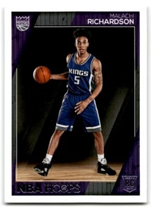 2016-17 Hoops Malachi Richardson Rookie Sacramento Kings #279 - Picture 1 of 2