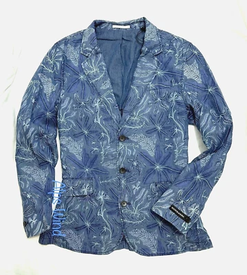 Blazer Tencel azul estampado floral sin construir SCOTCH & SODA para hombre talla L nuevo con etiquetas $268 Foto 1 de 4