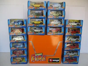 BOX ARANCIO 24 AUTOMODELLI 1:43 BBURAGO ITALY ANNI '90 - Bild 1 von 2