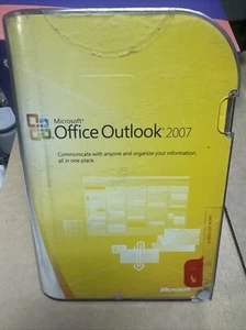 Microsoft Office Outlook 2007 Windows Original Software - New / Sealed - Afbeelding 1 van 3