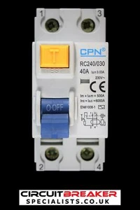 CPN 40 AMP 30 mA DOPPIO POLO RC240/030 - Foto 1 di 7