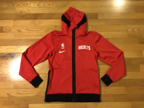New S Nike Houston Rockets Red Therma Flex Showtime Hoodie NBA Men's CN4028-657 Cover