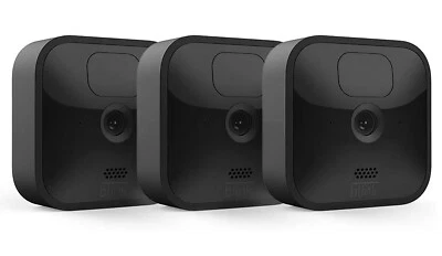Blink Outdoor Wireless Security Camera 1080p with 2 Year Battery - 3 Camera Kit