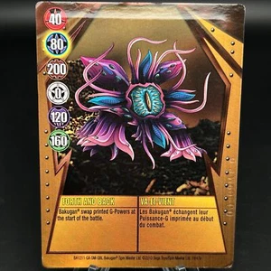 Tarjeta de puerta metálica Bakugan FORTH and BACK COBRE BA1211-GA-SM-GBL 19/47e IMPRESA - Imagen 1 de 8