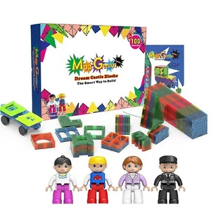 Mag Genius Educational & Colorful Magnetic Building Block Set - 102 Pieces - Picture 1 of 1