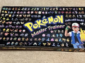 Pokemon 1999 Master Trainer Brettspiel Hasbro/Milton Bradley NICHT KOMPLETT - Bild 1 von 8