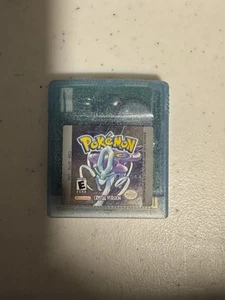 Pokemon Crystal (GBC Game Boy Color 2001)- Tested Working Authentic Dry Battery - Picture 1 of 2