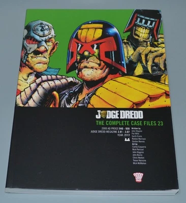 Judge Dredd The Complete Case Files Vol. 23 VGC 2000AD Wagner Ezquerra - Image 1 of 3