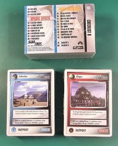 Star Trek The Next Generation CCG (1995) And The Making Of Cards (1994) - Picture 1 of 8