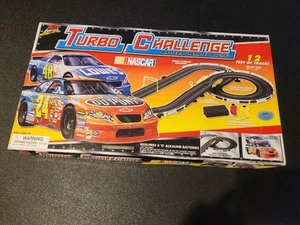 Nascar Turbo Challenge Battery Operated Racing with 12 Feet Track Sealed - Picture 1 of 2