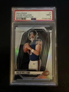 2024 Panini Prizm - Rookie Variations Caleb Williams #1 Silver Prizm (RC) - Picture 1 of 4