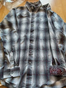 Herren Gr. XL Stetson Western Cowboy Hemd Langarm Knopfleiste - Bild 1 von 6
