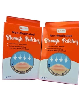 Lot of 2 B. Pure Non-Medicated Blemish Patches 48 patches total *NEW* - Picture 1 of 1
