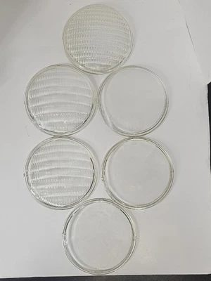 Juego de 6 lentes de repuesto vintage Stage Par Light nuevas en caja 7 pulgadas 4 diferentes 6 en total Foto 1 de 4