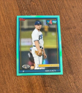 Asa Lacy 2021 Topps Pro debut cromo refractor acuático PDC153 Royals A&M Aggies/75 - Imagen 1 de 2