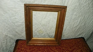 Walnut Carved Picture Frame - Picture 1 of 3