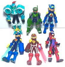 Megaman NT Warrior Action Figure Lot Of 6 C/S.S.T Protoman