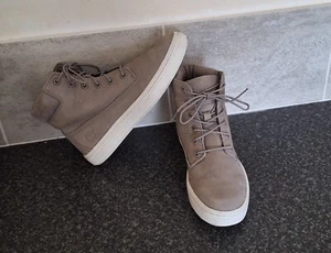 * TIMBERLAND * BOTINES CHUKKA DESERT DE CUERO NOBUCK GRIS * UK 5 (38) - Imagen 1 de 11