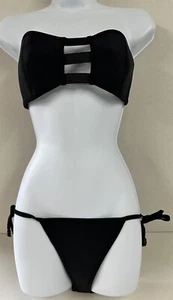 Bondi Born Babe Ladies Swimwear Skatepark 2 Piece Size 6 US Black - Picture 1 of 10