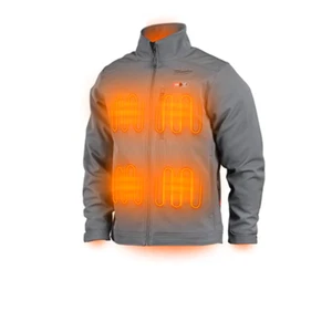 Milwaukee 204G-21L M12 Heated Toughshell Jacket - Gray Large, New - Picture 1 of 8