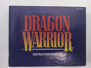 Nintendo NES Dragon Warrior MANUAL ONLY - Picture 1 of 3