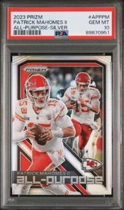 Patrick Mahomes 2023 Prizm All-Purpose Silver Prizm #APP-PM PSA 10 - Bild 1 von 3