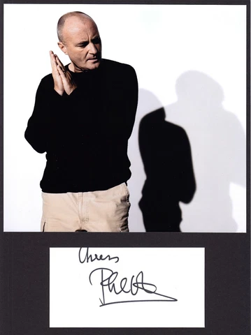GENESIS PHIL COLLINS RARE AMAZING IN PERSON SIGNED WITH PROOF COA Cover
