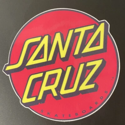 EGL Santa Cruz Skateboard Sticker Decal Sign Skate board og retro vintage