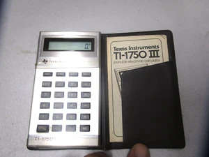Texas Instruments TI-1750 III Calcolatrice elettronica Protable - Foto 1 di 5