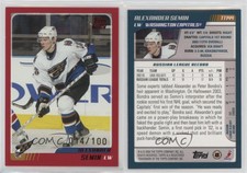 2003-04 Topps Traded Red /100 Alexander Semin #TT144 Rookie RC