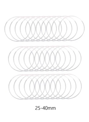 31PCS Professional Watch Crystal Glass Waterproof O-Ring Gasket Seal Assorted - Image 1 of 4