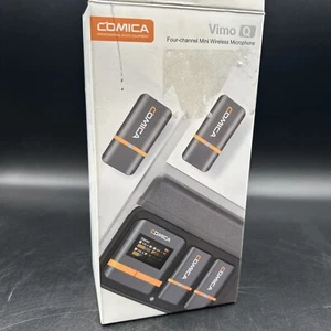COMICA Vimo Q 4-Channel 2.4g Wireless Lavalier Microphone System open box - Picture 1 of 9