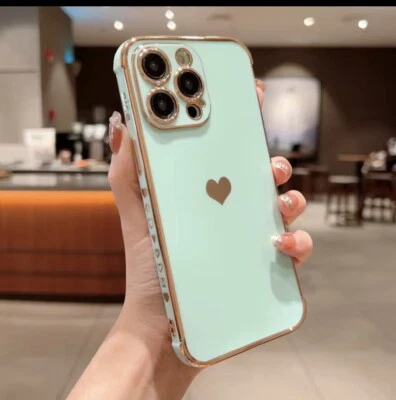 Funda Compatible con IPhone 14 Pro Max Para Mujer y Niña Lindo Amor Corazón Lujo Foto 1 de 4