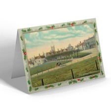 CHRISTMAS CARD Vintage Wiltshire - The Green, Marlborough (2)
