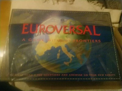Euroversal Quiz Board Game EU Questions Trivia - Sealed New - Image 1 of 2